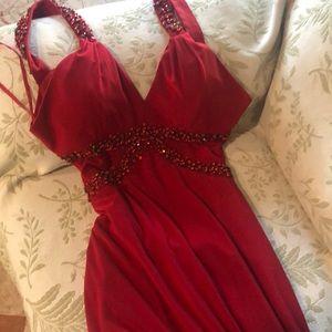 Red dress size 12 from Nina Canacci.